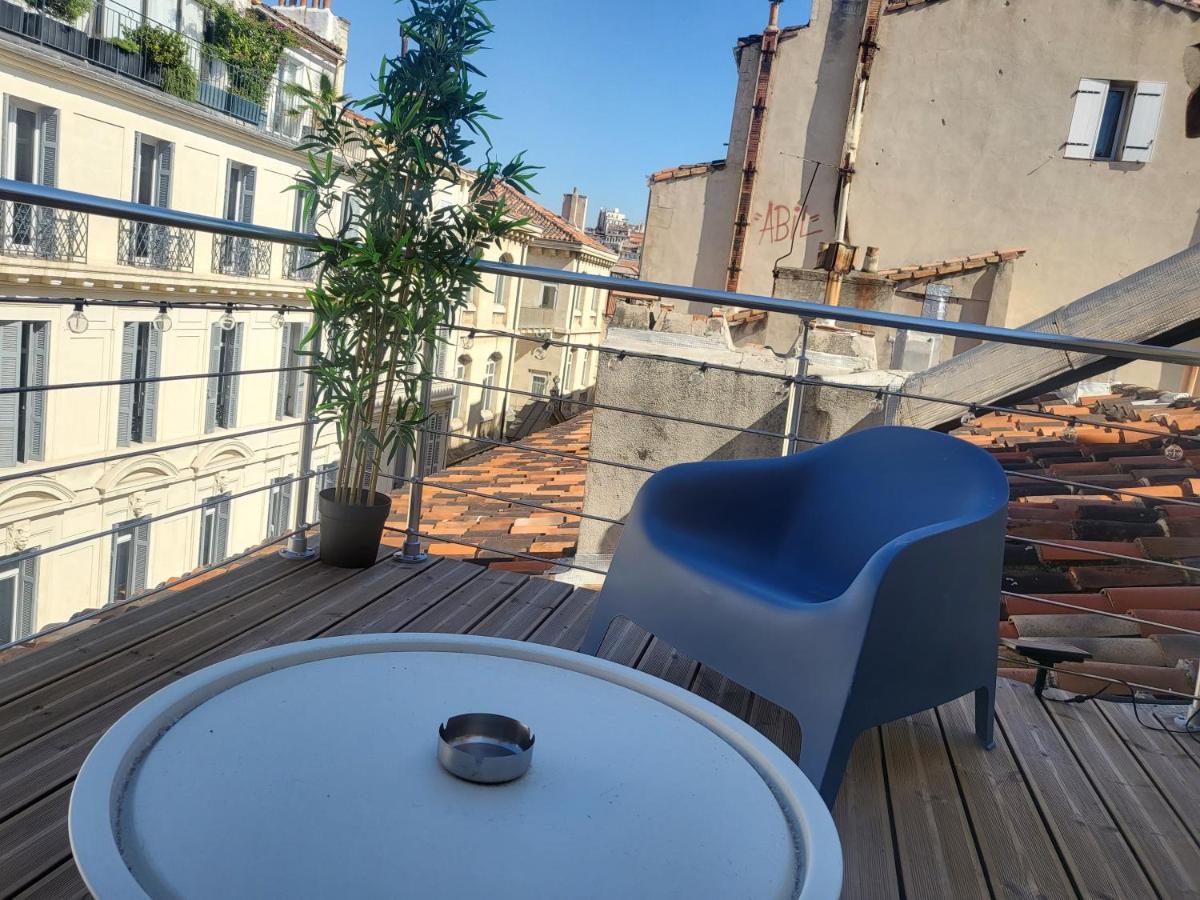 Appartement Avec Son Toit Terrasse, En Plein Coeur De Marseille Eksteriør bilde